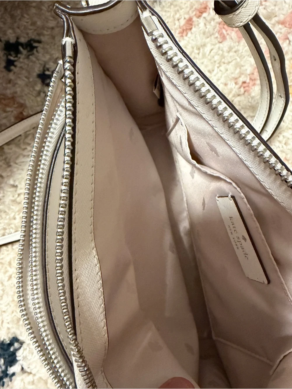 kate spade White Crossbody Bag